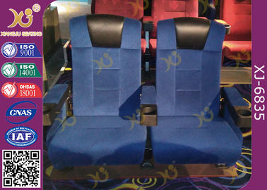 Chine Hautes chaises lourdes arrières d'allocation des places de salle de cinéma de ressort avec le Cupholder en plastique fournisseur